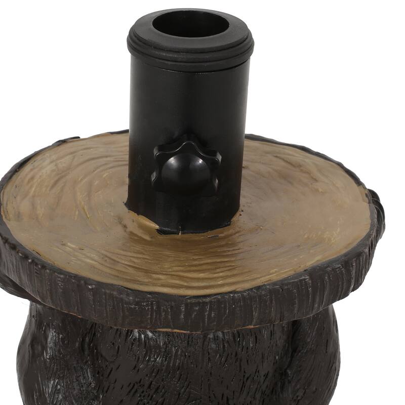 Roomfitters Rabbit/Bear/Elephant Umbrella Base, Decorative Heavy-Duty Patio Stand