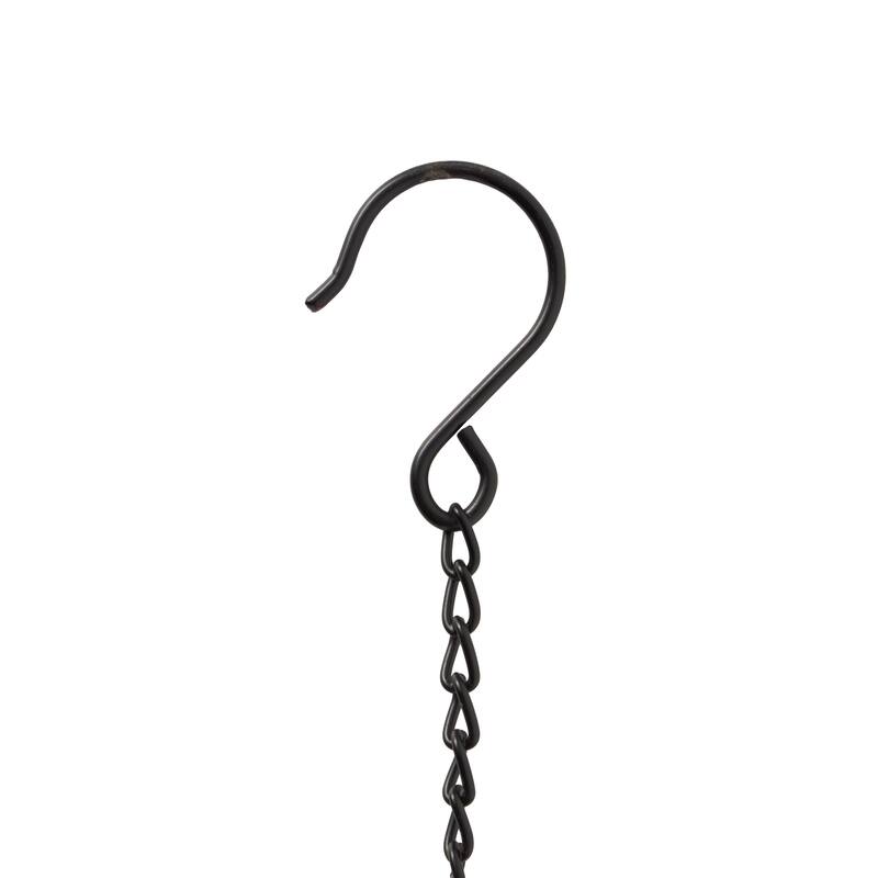 Metal Parrot Handmade Perched Windchime with Hanging Bell - Red - Roche River Decor