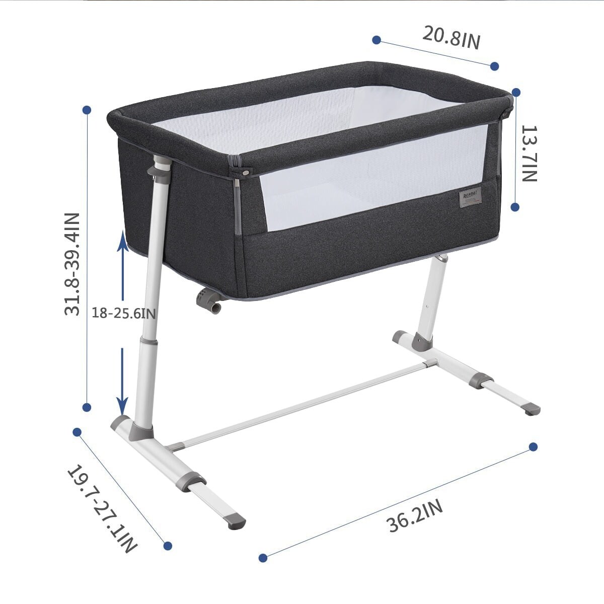 Baby Bassinet,RONBEI Bedside Sleeper,Baby Bed to Bed,Babies Crib
