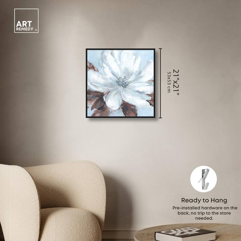 Delicate Blooms II Canvas by Art Remedy