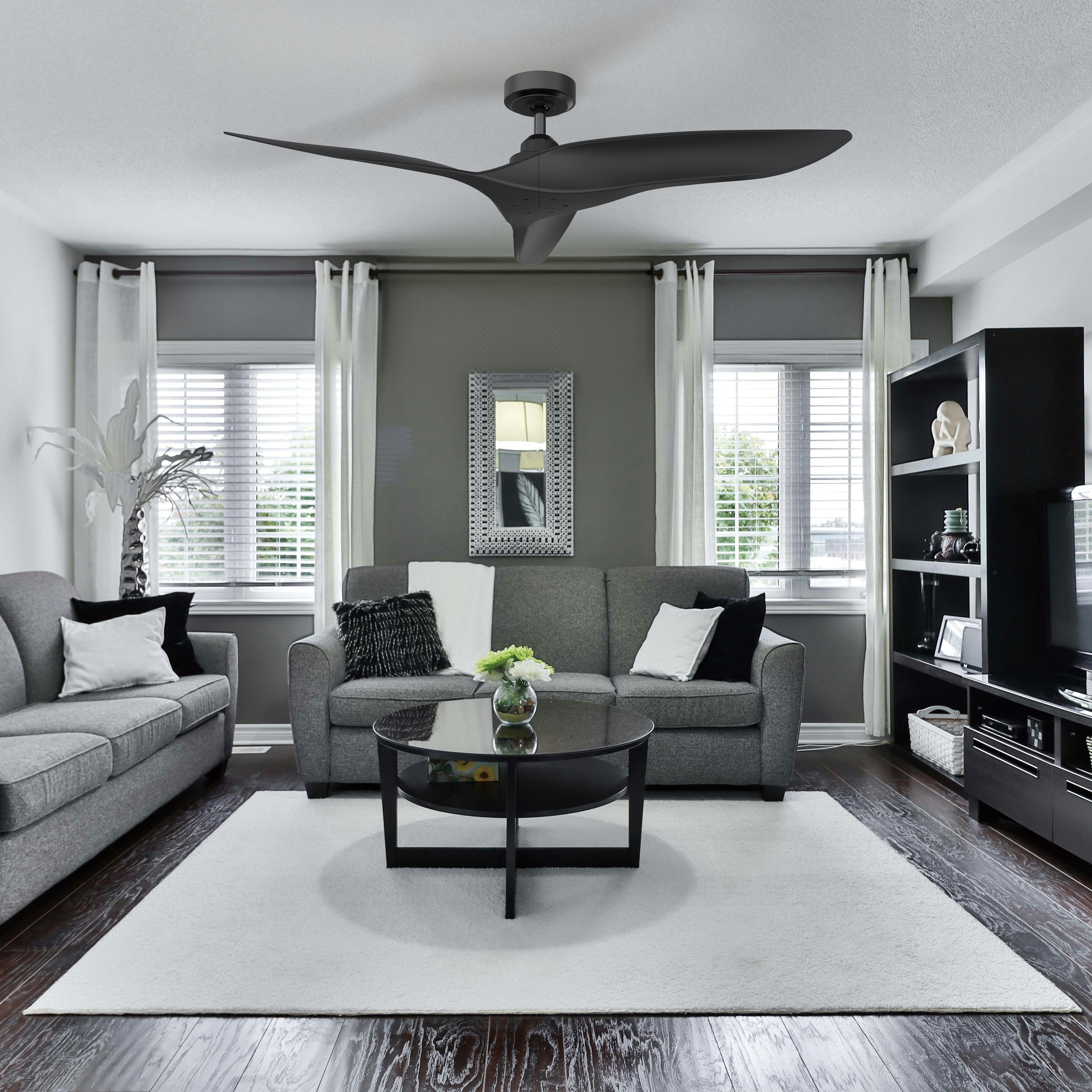 52 Inch Ceiling Fan No Light, Wood Ceiling Fans Without Lights With Re – Fan Company-Online Ceiling Fan Store - View #14