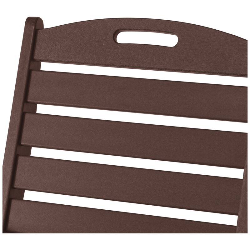 Coastline Patio Folding Highback Dining Chair Set of 2