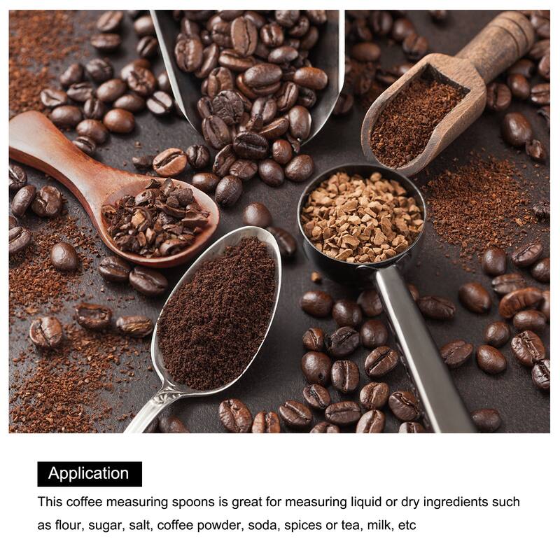 20pcs Plastic Coffee Scoop 8.27" Tablespoon Coffee Measuring Spoons, Brown