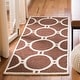 preview thumbnail 19 of 68, SAFAVIEH Handmade Cambridge Arah Modern Moroccan Wool Rug 2'6" x 6' Runner - Dark Brown/Ivory - Runner