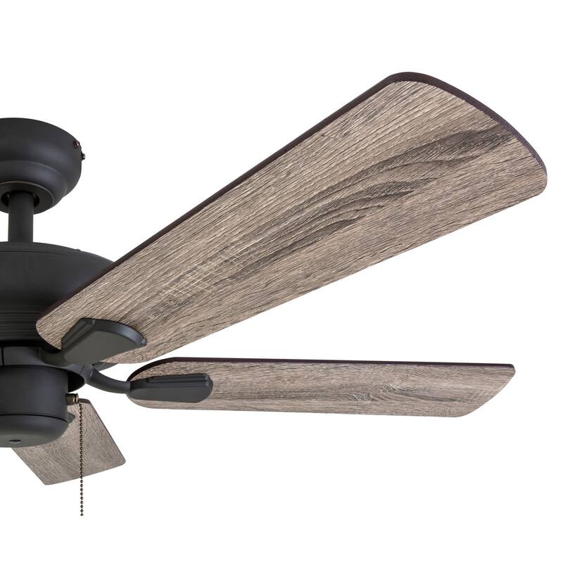 The Gray Barn Heddinge Traditional 42-inch Aged Bronze Ceiling Fan in Barnwood/Tumbleweed Blades