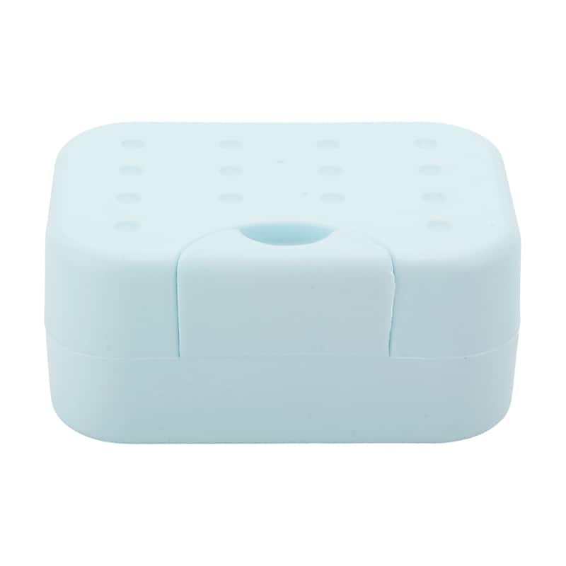 Portable Soap Holder for Bathroom 4.33"x3.15"x1.97" 1 Pc