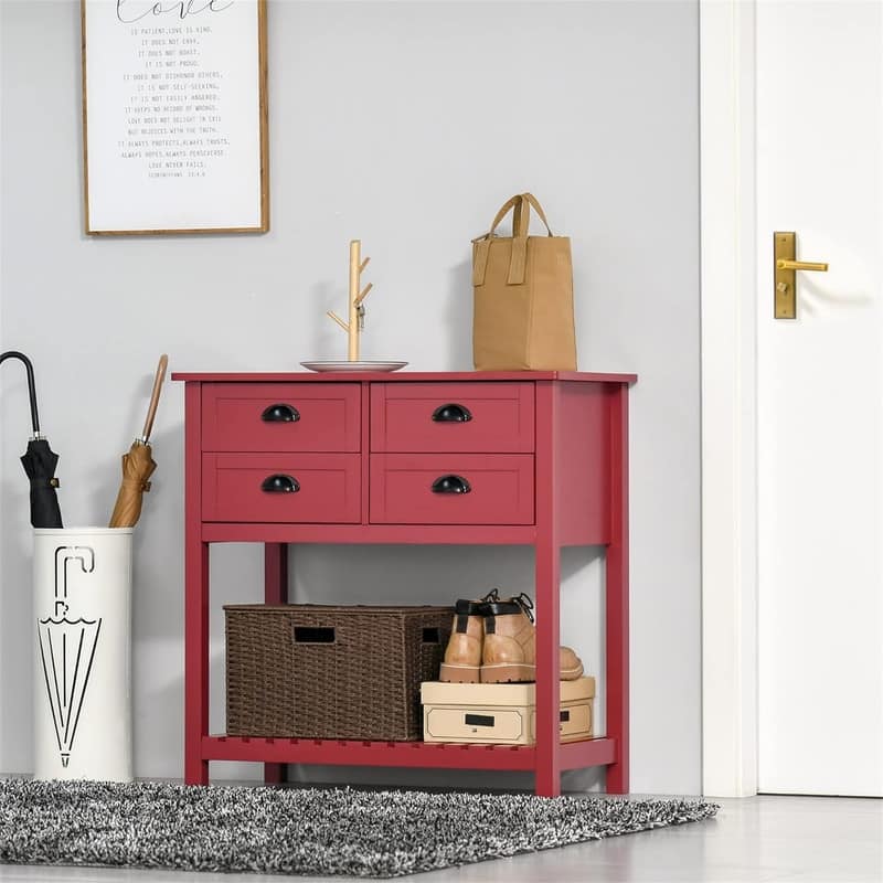 Coffee Bar Cabinet - 15.75"D x 31.5"W x 31.5"H