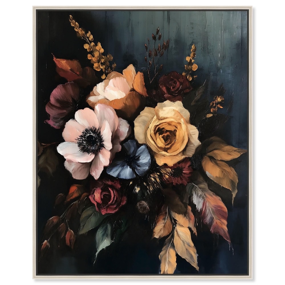 Dark Roses Beauty I Canvas by Art Remedy