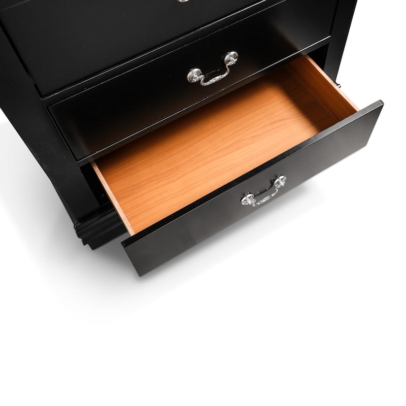 Furniture of America Mayday Traditional Solid Wood 5-drawer Chest