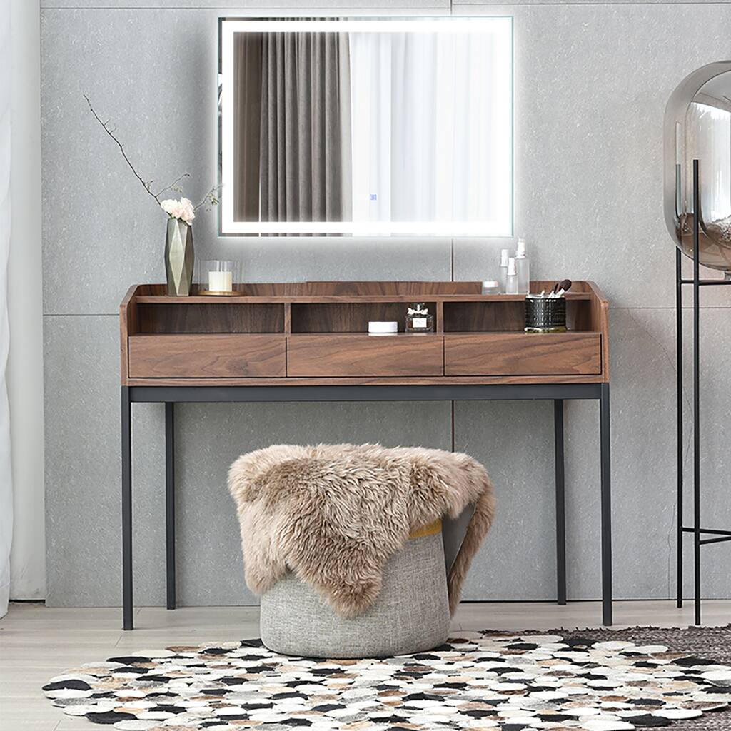 Clihome 48 X 36 Inch LED Lighted Bathroom Wall Mounted Mirror - 48"X36"