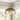 1-light Antique Silver Gold Leaf Metal Industrial Farmhouse Oversized Dome Pendant Light - 19.6 in.