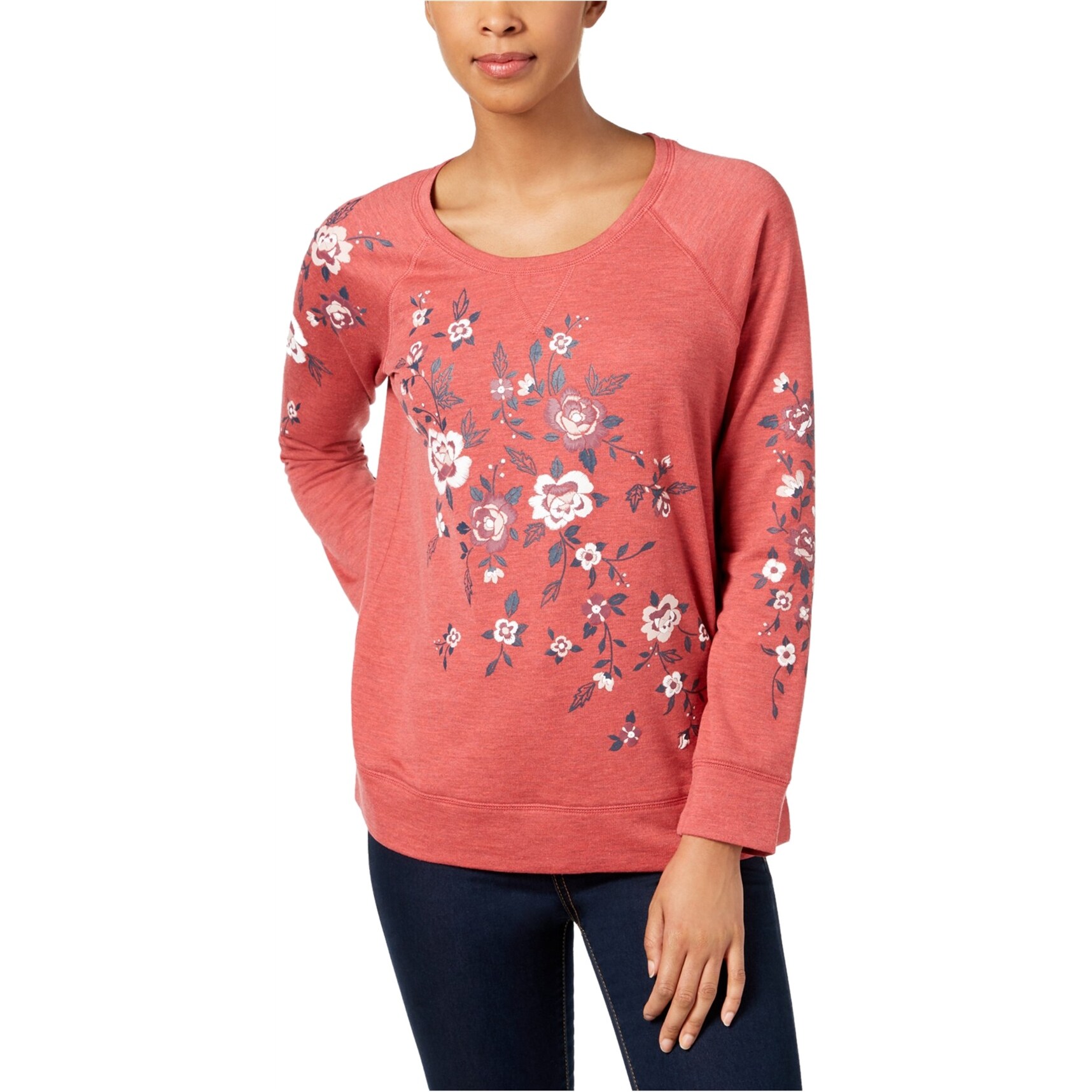 Women's floral print sweatshirt Clearance
