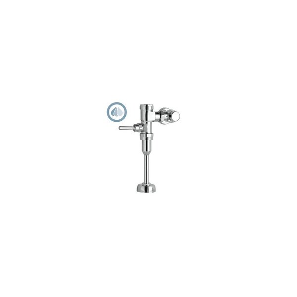 American Standard 6045.051 Manual FloWise Urinal Flush Valve 3/4" Top Spud, 0.5 gpf - Polished Chrome