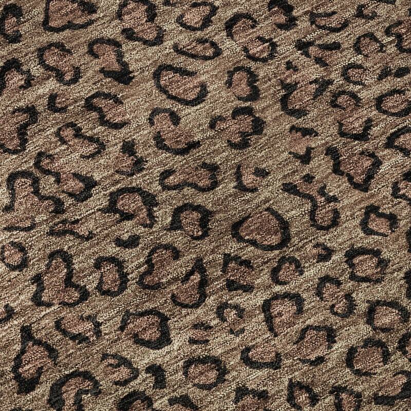 Premium Washable Super Soft Animal Print Border Mayfield Rug