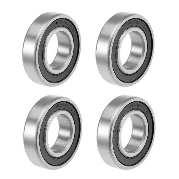 6901-2RS Deep Groove Ball Bearings Z2 12x24x6mm Double Sealed Carbon Steel 4pcs