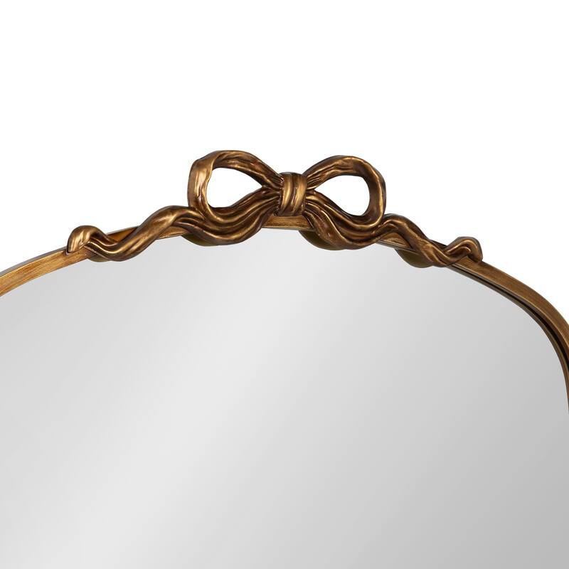 Kate and Laurel Arendahl Ribbon Arched Mirror