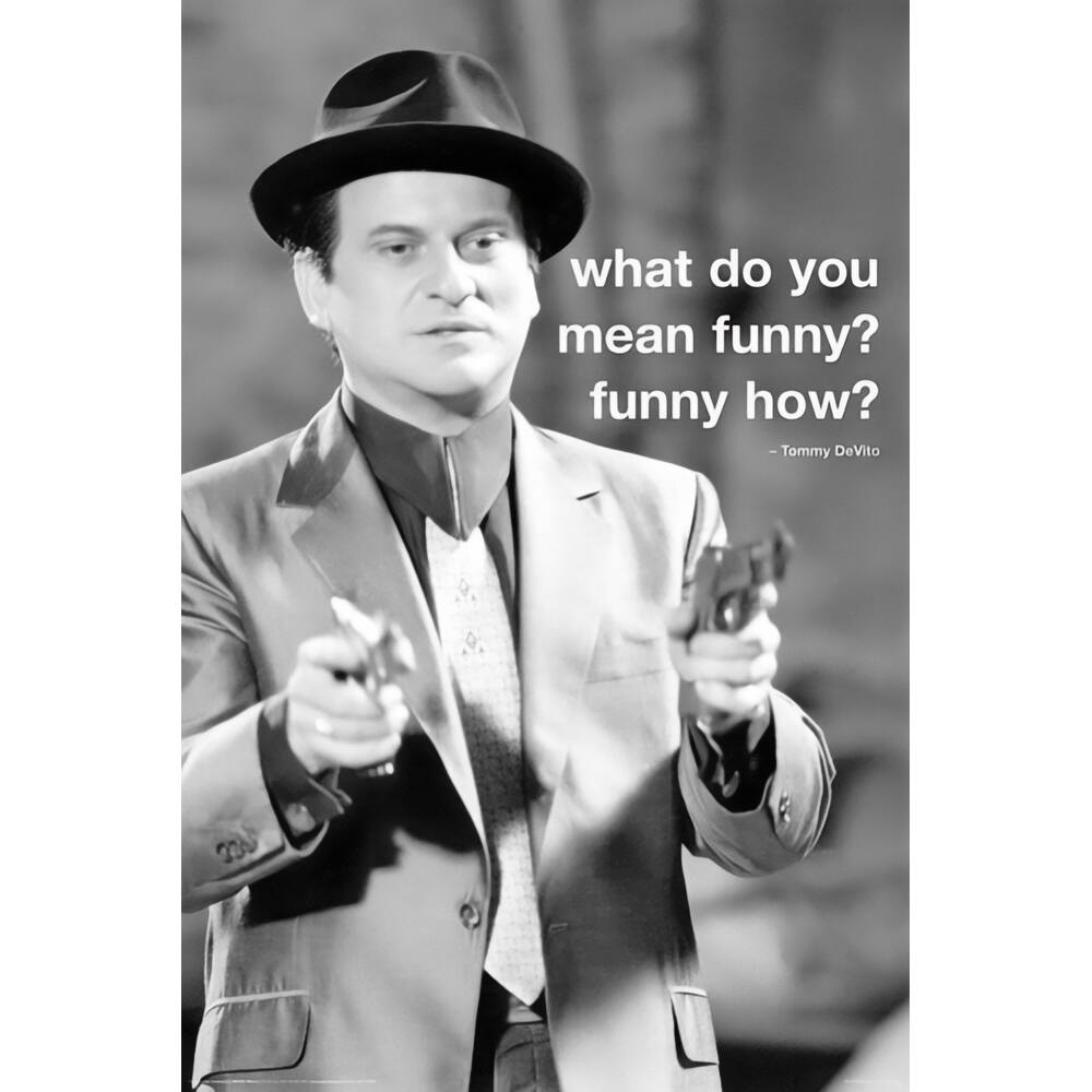 Tommy Guns Quote Art Poster - 24 x 36 Inch