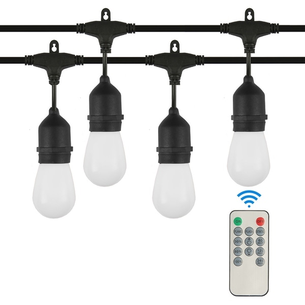Christmas Necklace LED Flashing Light Bulb 3 Mode Setting includes Battery 