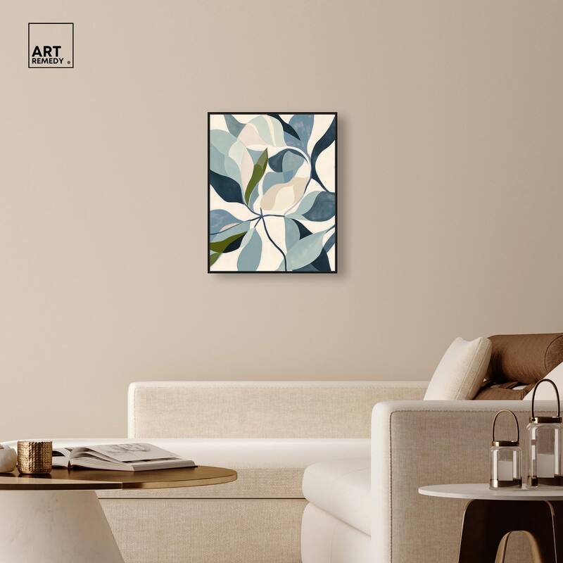 Woven Botanicals II Canvas by Art Remedy