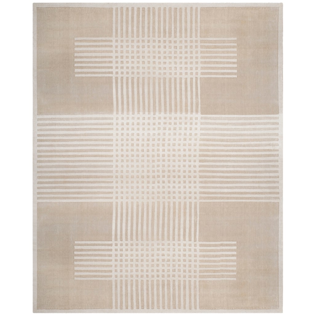 SAFAVIEH Handmade Mirage Shinar Modern Abstract Viscose Rug
