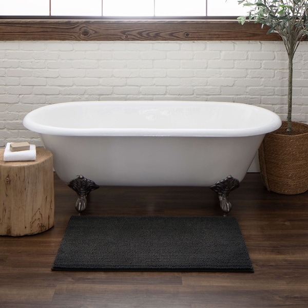 Mohawk Home Homespun Polyester Memory Foam Bath Rug, Plush Pile