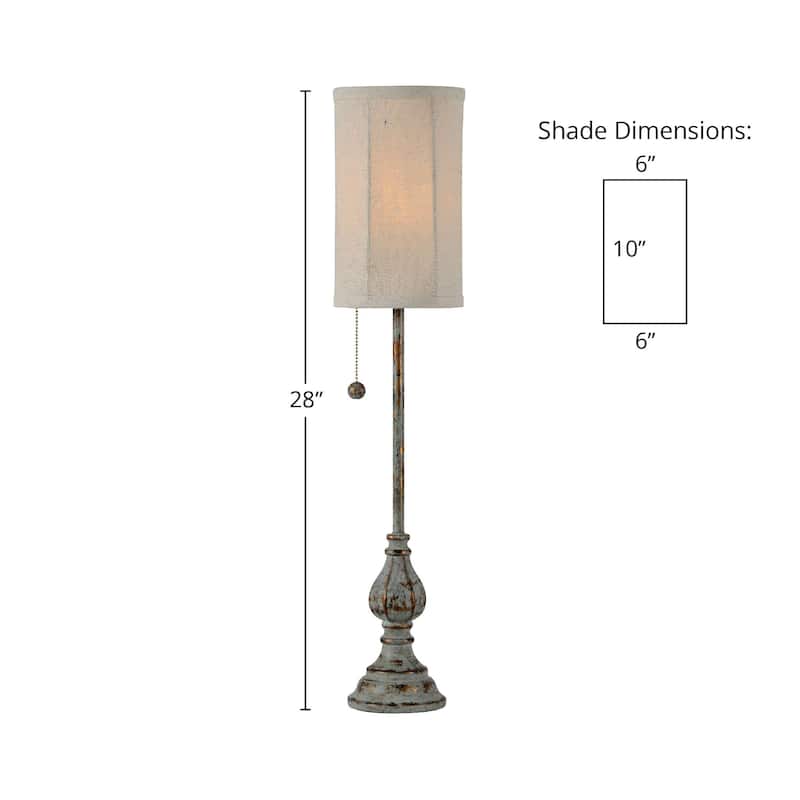 Millie Buffet Lamps, Set of 2 - 28.00