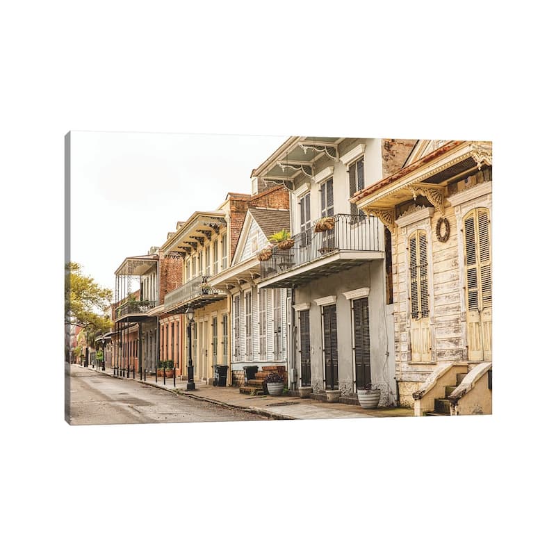 iCanvas "New Orleans French Quarter Morning Light" by Ann Hudec Canvas Print