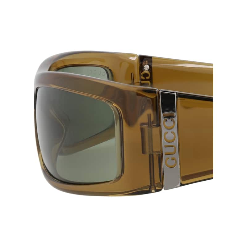 Gucci Shield-Frame Injection Sunglasses