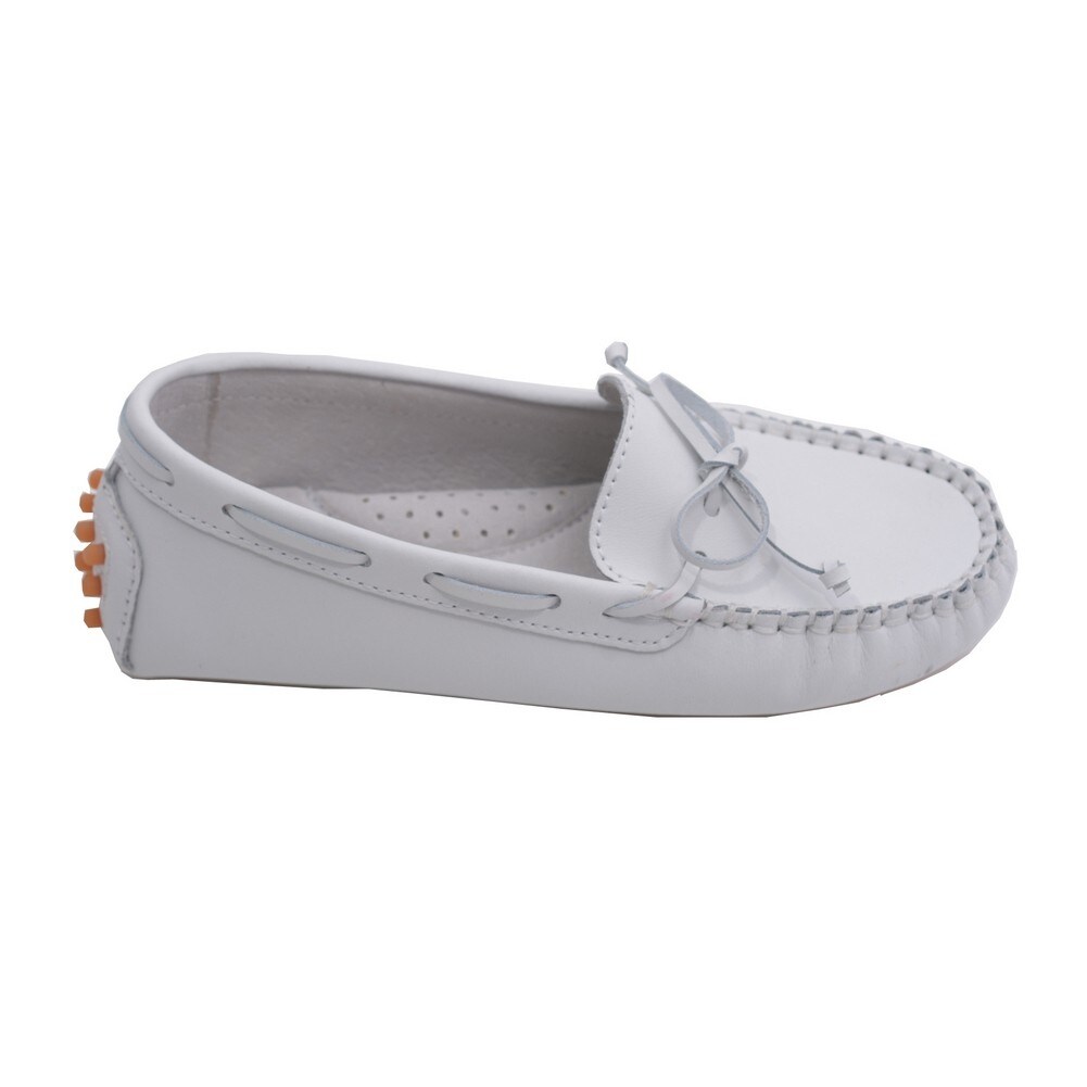 kids leather moccasins