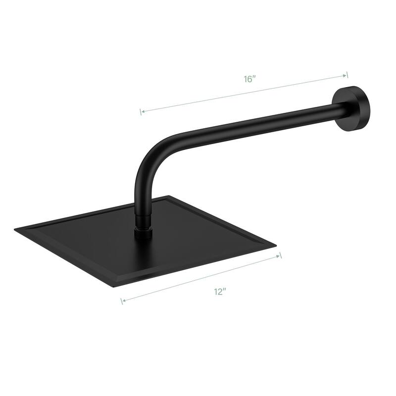 Shower Arm 16 Inch Shower Arm Wall Mounted Solid Extension Arm