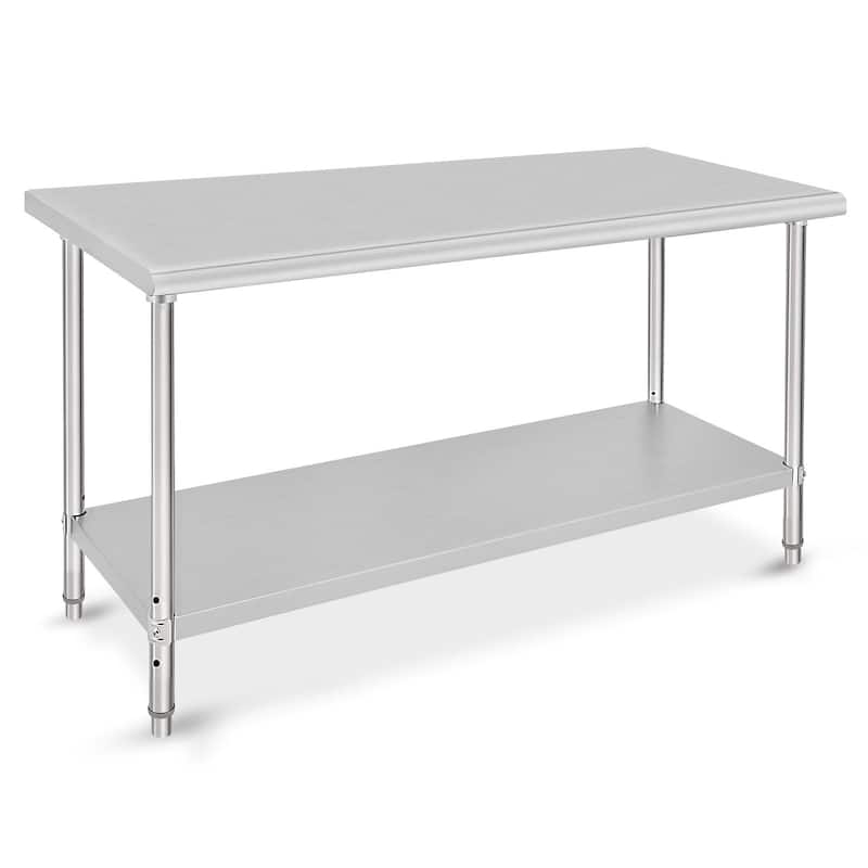 Stainless Steel Worktable, Commercial Workstation - without wheel - 60*24