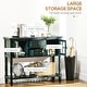 preview thumbnail 5 of 25, HOMCOM Vintage Console Table with 2 Drawers and Cabinets, Retro Sofa Table for Entryway, Living Room and Hallway
