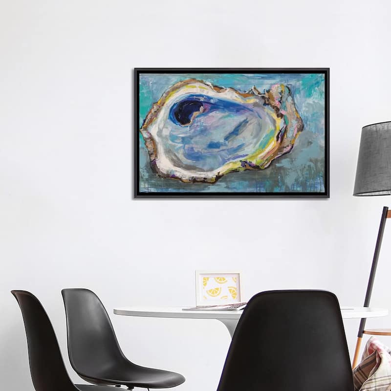 iCanvas "Oyster Two" by Jeanette Vertentes Framed