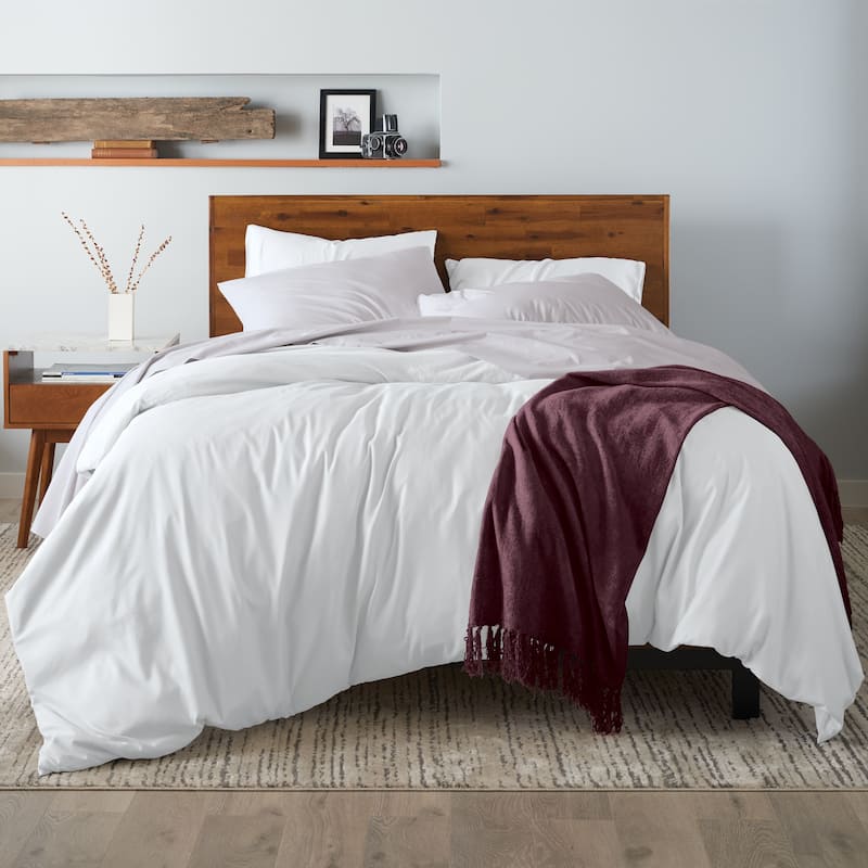 Ella Jayne 100% Cotton Sateen 500 Thread Count Deep Pocket 4-piece Sheet Set - Lilac - California King