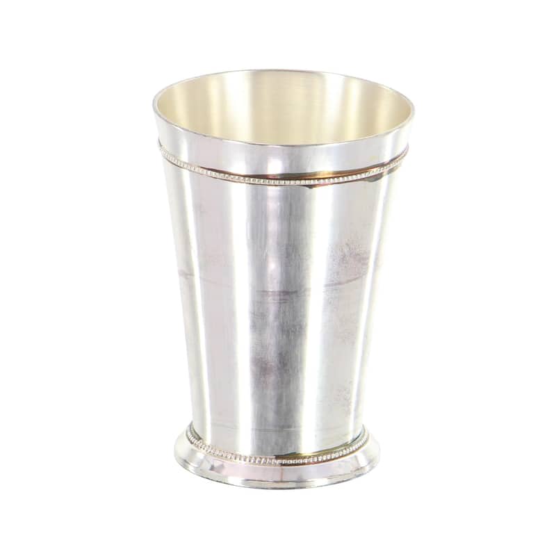 Brass Metal Vase - Cream - Roche River Decor