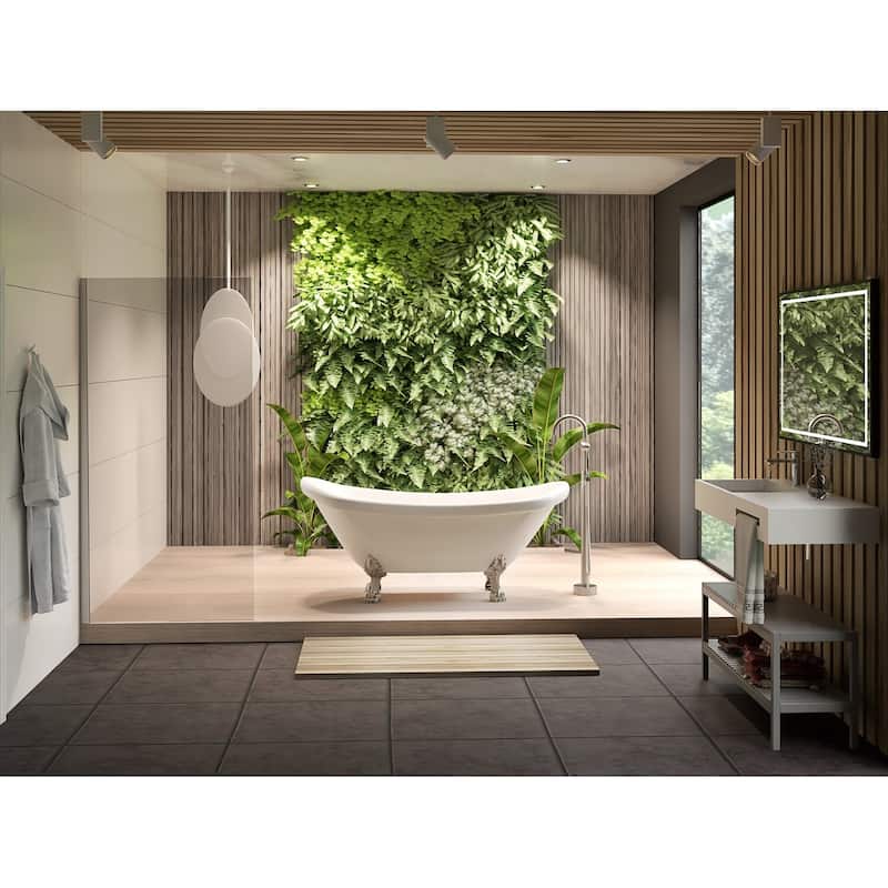 Neptune Single Handle Floor Mounted Gooseneck Freestanding Tub Filler