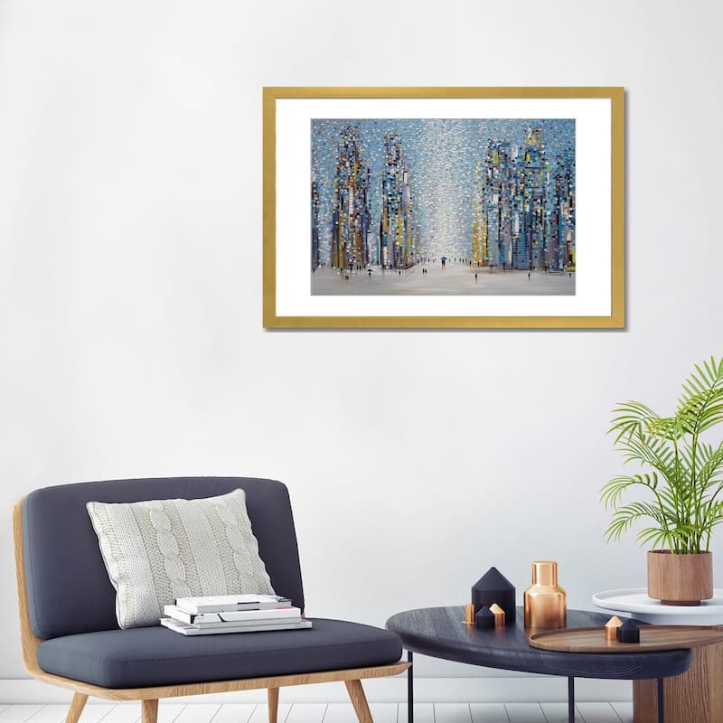 iCanvas "Sunny Cityscape" by Ekaterina Ermilkina