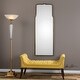 preview thumbnail 4 of 2, Uttermost Adelasia Antique Styled Full Length Arched Top Wall Mirror - Antiqued Gold Leaf