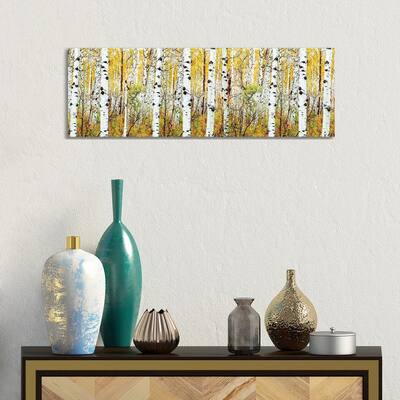 iCanvas "Aspen Trees Panorama ,Colorado" by Susanne Kremer Canvas Print