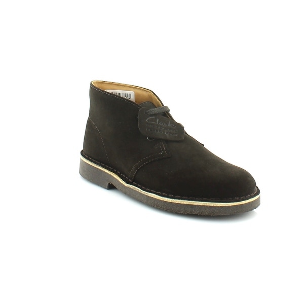 boys black desert boots