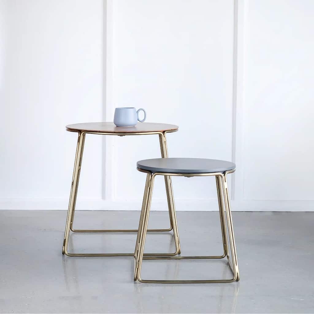 Toshi Side Table Set of 2 - Modern & Versatile Home Accent