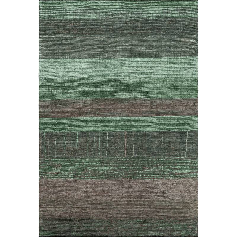 Premium Washable Super Soft Ombre Stripes Mayfield Rug