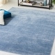 preview thumbnail 2 of 45, SAFAVIEH Vision Hellin Contemporary Solid Rug 4' x 6' - Blue - Rectangle