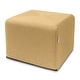 preview thumbnail 2 of 3, Jaxx Monroe Square Foam Ottoman with Stain Resistant Performance Fabric