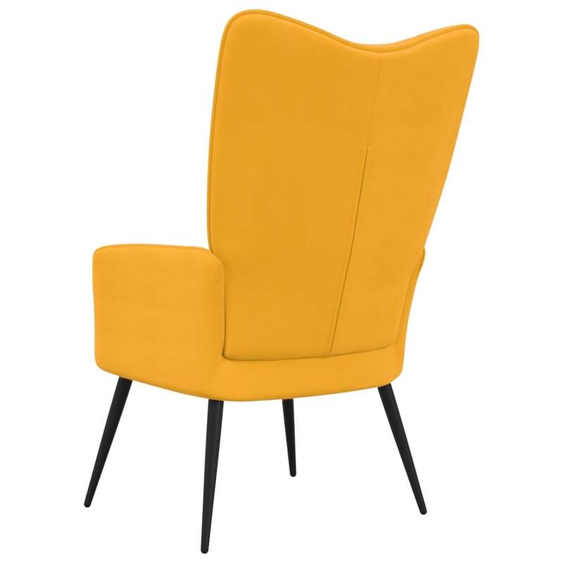 vidaXL Relaxing Chair multi colors Velvet