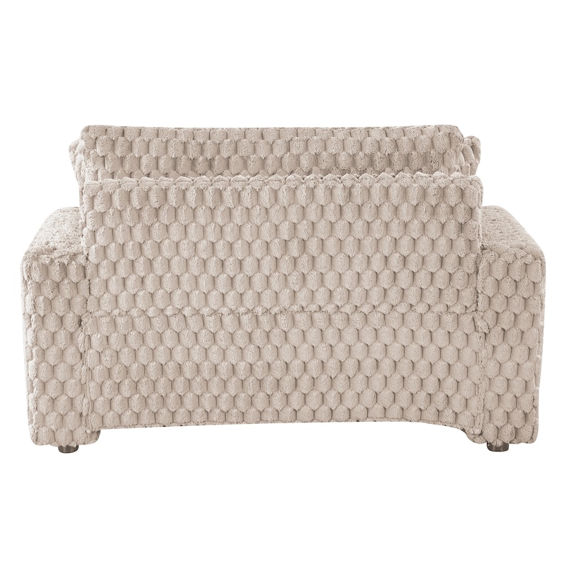 Modern Soft Indoor Chaise Lounge Couch Sofa Bed with Pillows