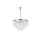 Option polished nickel (royal cut clear crystals)
