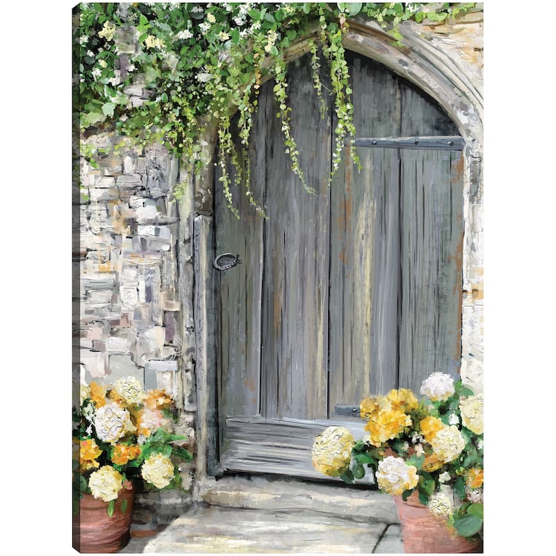 Gracious Entry By Studio Arts Canvas Art Print