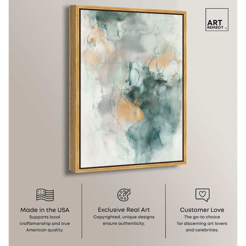 Verdant Vapors II Canvas by Art Remedy