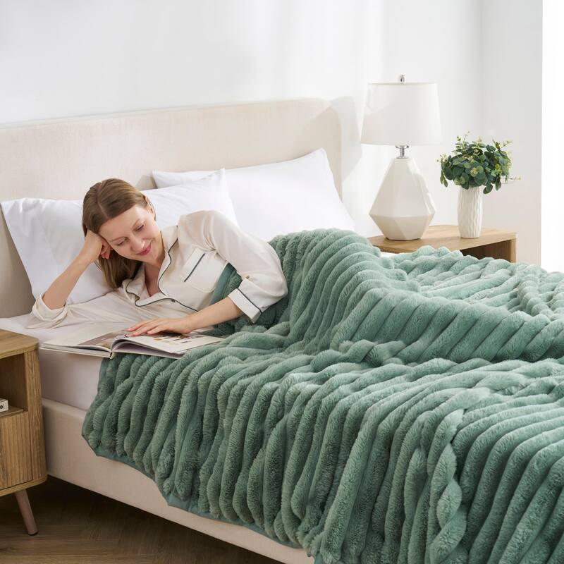 Empyrean Microplush Fleece Blanket - Ultra-Soft - Cozy Fuzzy Warm